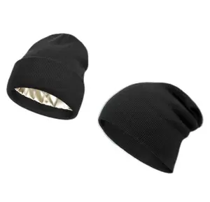 Luxurious Silk Lined Beanie Hat - Ultra Soft & Warm Thermal Winter Cap for Women and Men | Comfortable Fashionable Style
