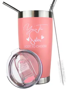 Sisters personalized tumblers -sisters gifts from sister cups