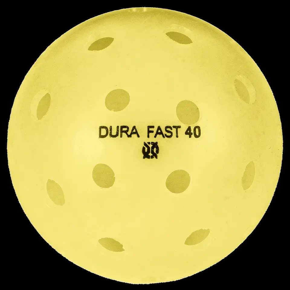 ONIX Dura Fast 40 Outdoor Pickleballs – 40‑Hole Tournament‑Grade, 4‑Ball Pack