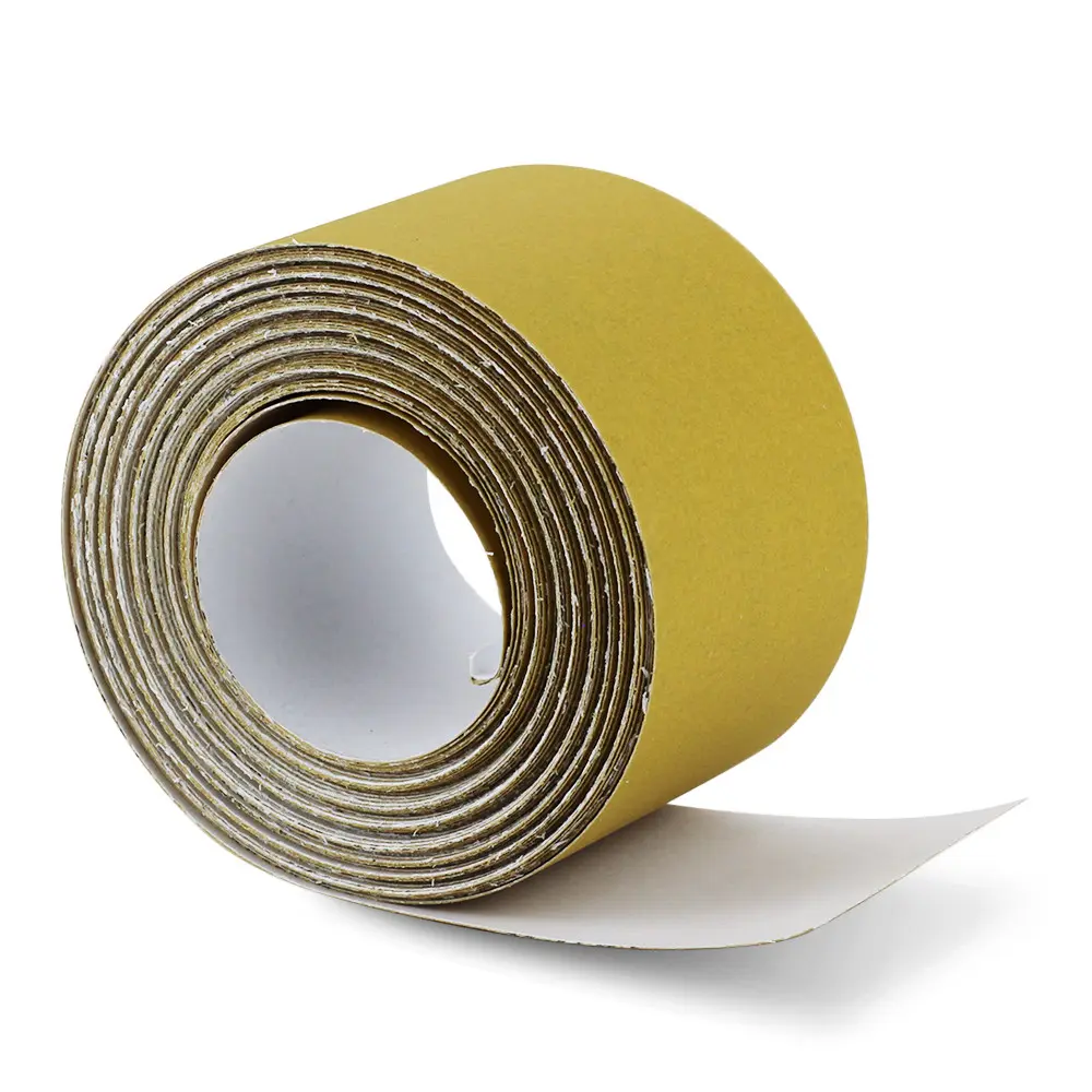 2-3/4" x 20 Yard Gold Longboard PSA Continuous Sandpaper Roll