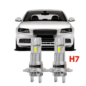 H7 LED Car Headlights 100000LM 350W 6000K White Plug and Play Pack of 2 for Enhanced Visibility and Safety