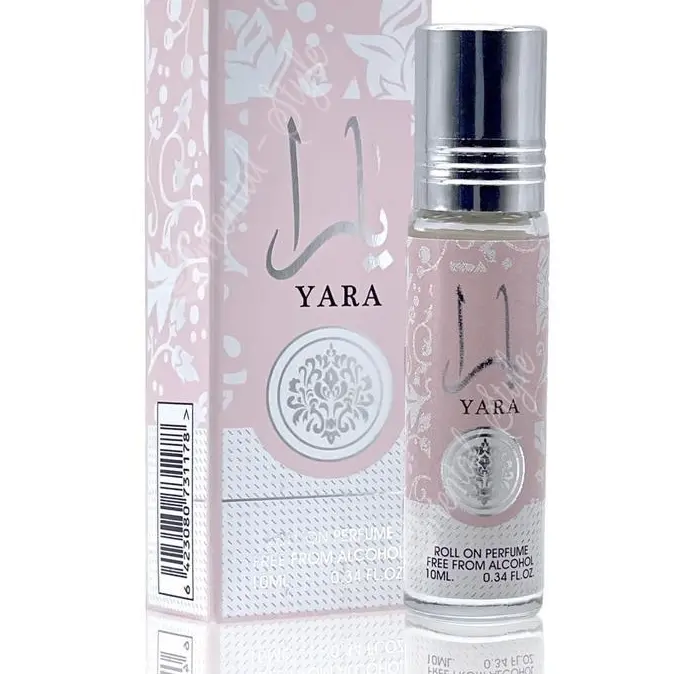Yara 10ml (0.34 Fl.oz) Roll On Perfume Oil - Long Lasting Natural Perfume Oil For Women