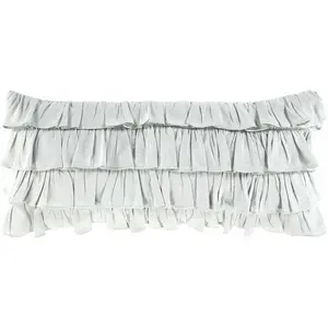 Groombridge Ruffled Lumbar Pillow - Clearance