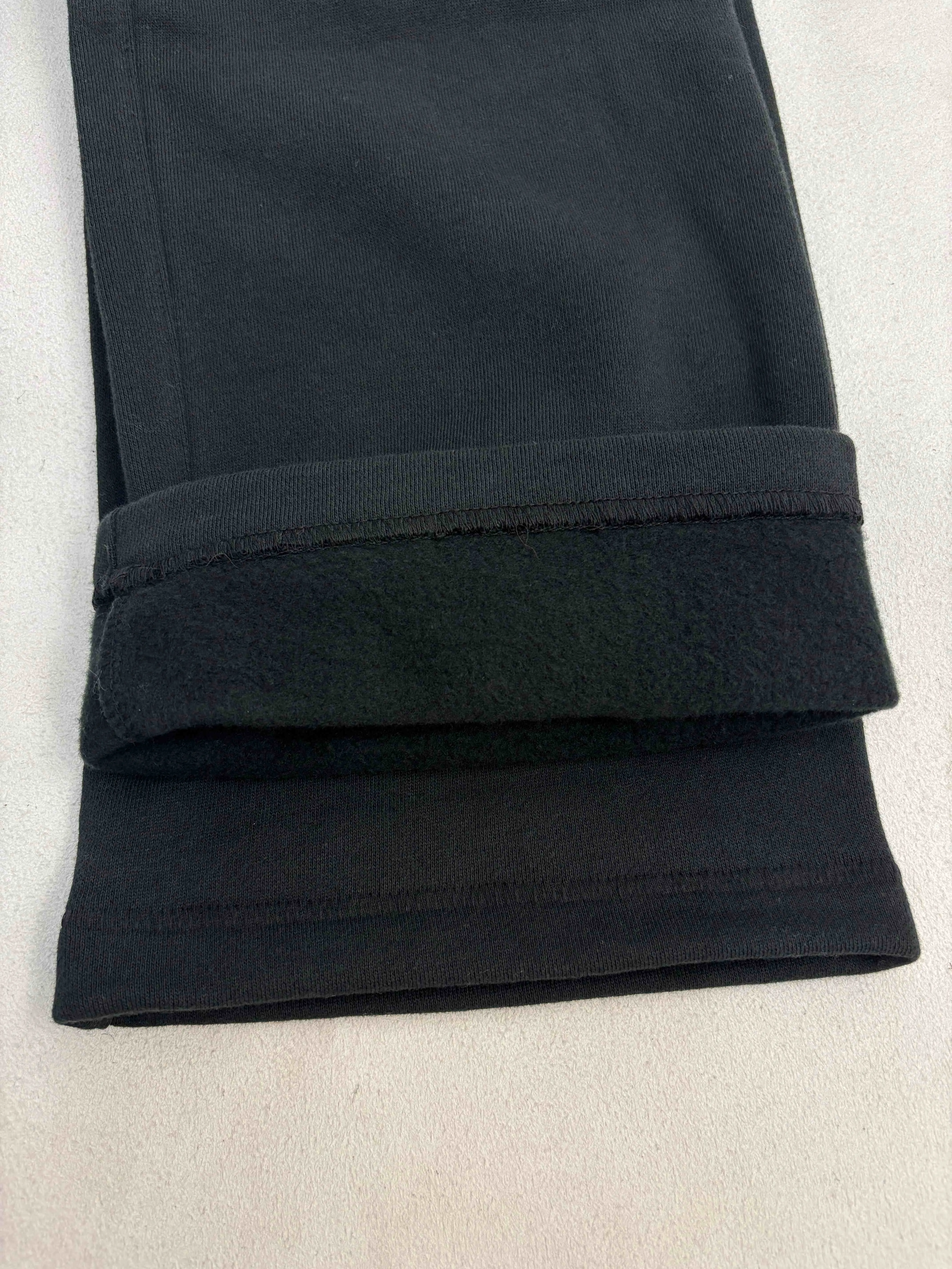 Uncuffed 2022 Classic Black Sweatpants - Athletic Casual Lounge Pants ...