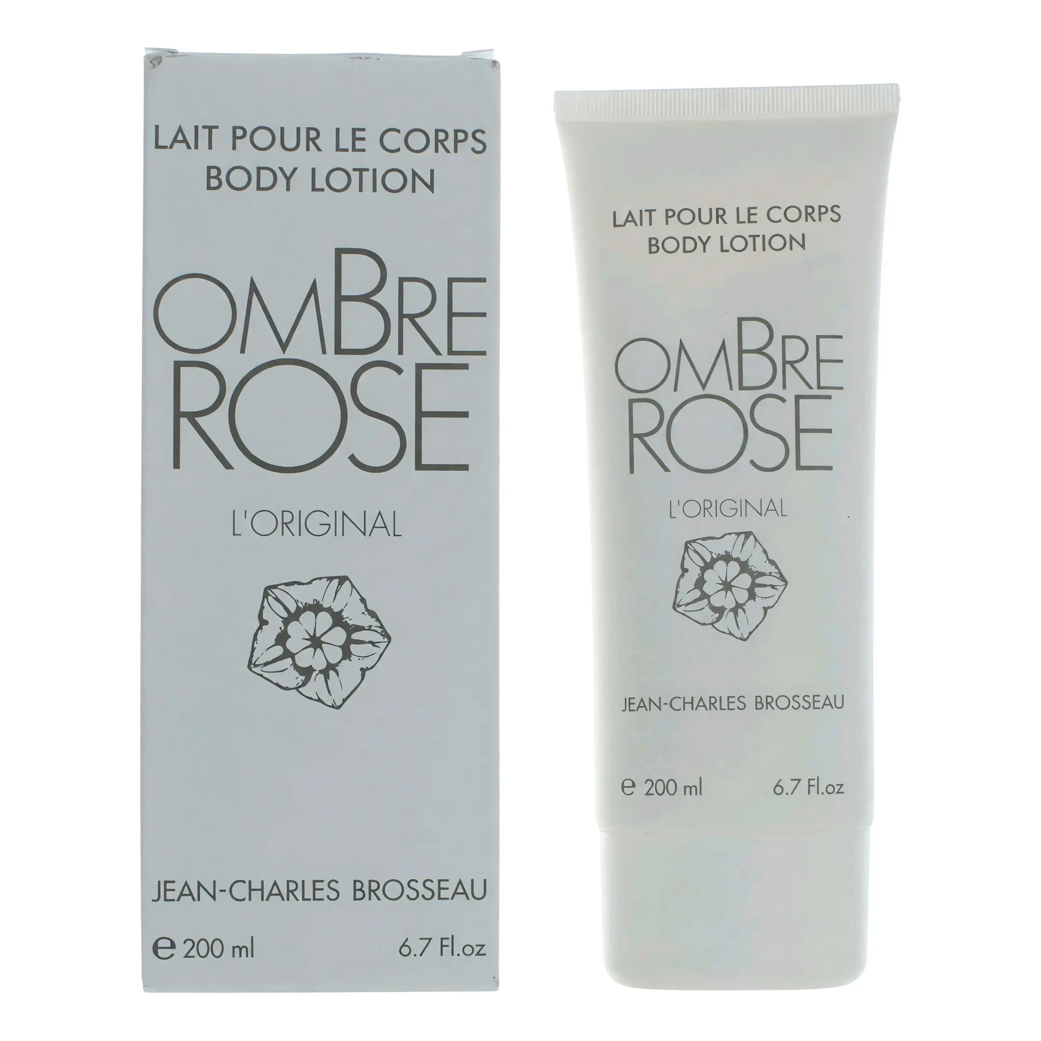 Ombre Rose by Jean-Charles Brosseau, 6.7 oz Body Lotion for Women Scented Skin Repair
