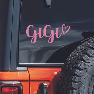 Jiji Vinyl Stickers, Jiji Car Stickers, Grandma Fender Stickers, Window Notebook Cup Stickers