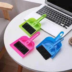 3 Pack Cage Cleaner for Guinea Pigs, Hamsters, Chinchillas, Rabbits, Reptiles, and Other Small Animals - Cleaning Tool Set for Animal Waste - Mini Dustpan and Brush Set