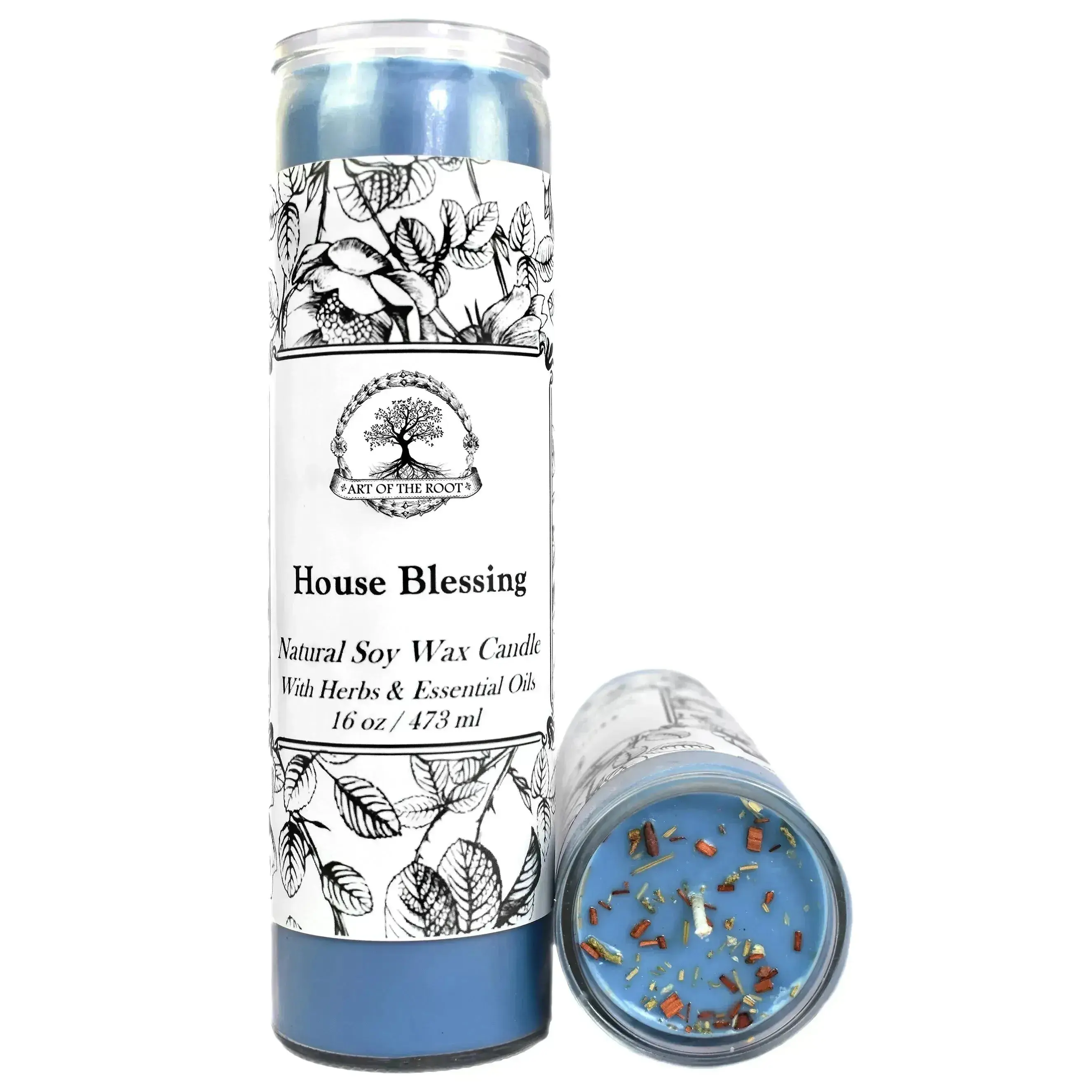 House Blessing 7 Day Candle for Good Fortune & Protection