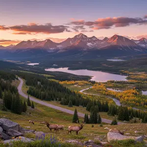 Rocky Mountain National Park Canvas 8x10 in