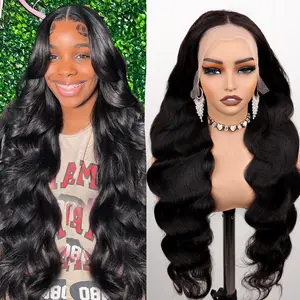 Msgem Hair 200% Density Full 13X4 Lace Human Hair Body Wave Wig Real HD FULL 13X4 Lace Frontal  Human Hair Straight Wig with Drawstring Beginner Friendly Wave Wig for Women Daily Wear #SummerVibes #Weeklydeals #SummerWins#DealsForYouDays