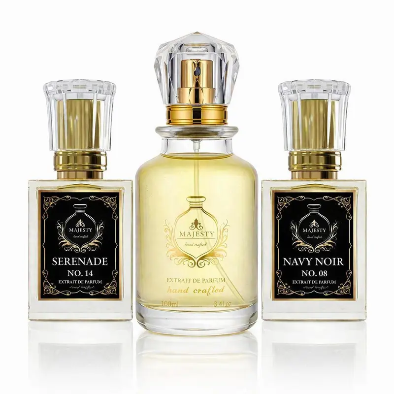 SERENADE X NAVY I A vibrant mix of bright citrus and smooth woods, summer airy nights in a bottle I Parfum Extrait