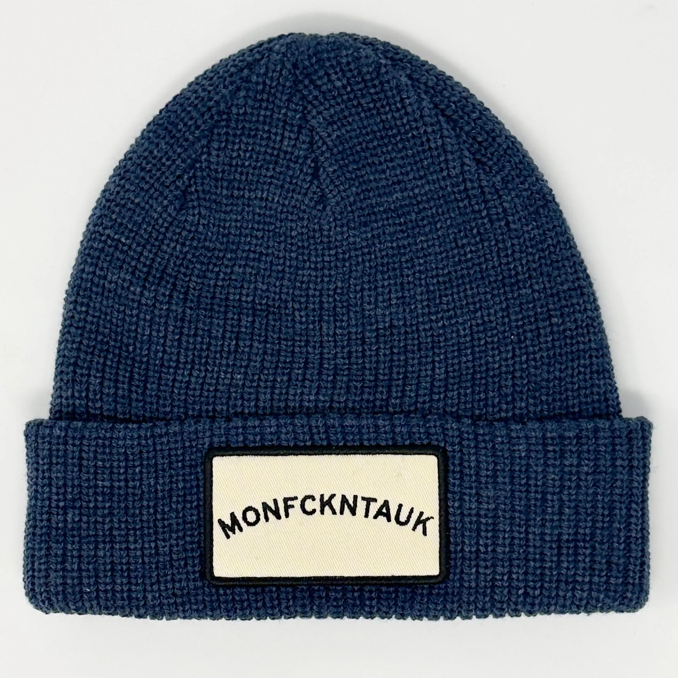 MONFCKNTAUK BEANIE - BLUE (Heavyweight)