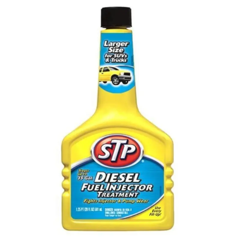 2x Stp Diesel Fuel Treatment - Automotive Engine Performance Additive Injector Cleaner System Care Fluid Protection Lubricant Maintenance Solution Wholesale Bulk Pack Bundle Lot High Mileage Truck Car SUV Van Auto Utility Vehicle 20oz