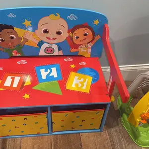 CoComelon 2-in-1 Activity Bench and Desk