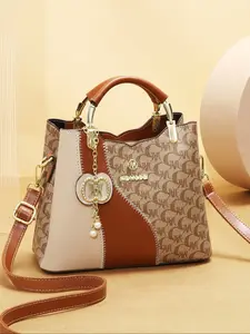New Fashion Letter Print Large Capacity, Casual Style, All Seasons, Versatile and Stylish, Elegant Bags, Crossbody Shoulder Bag, Perfect for Daily Use