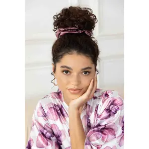 Satin Scrunchie - Sugar Plum