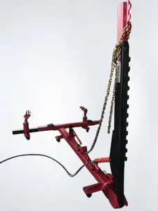 New Portable Auto Body Puller Frame Straightener free clamps + 3 Ton Air Jack