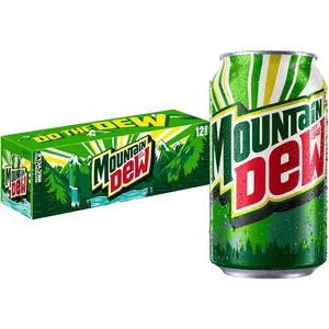 Mountain Dew Soda, 12 Fl Oz Cans (12)