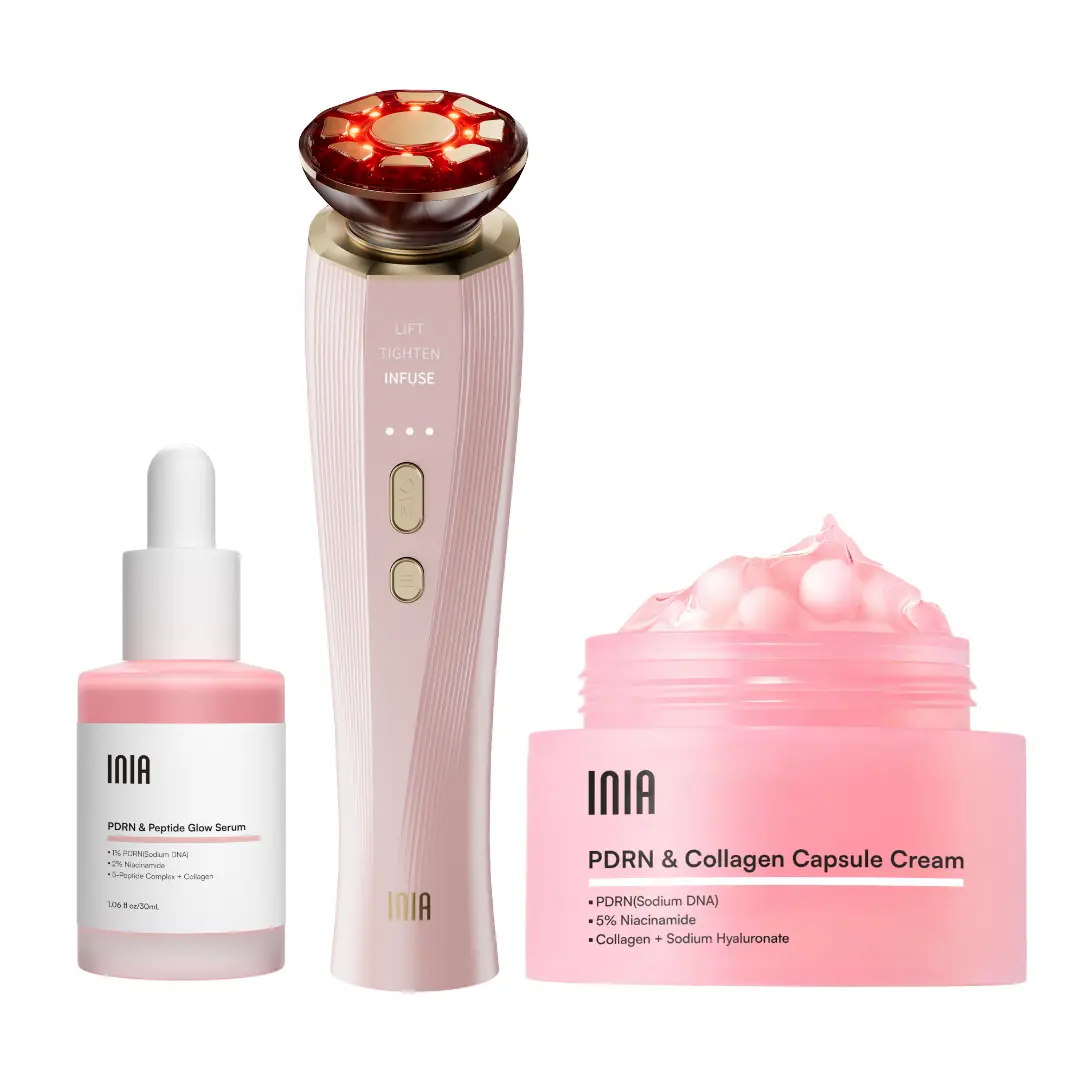 FLARE Pink + PDRN Cream & Serum