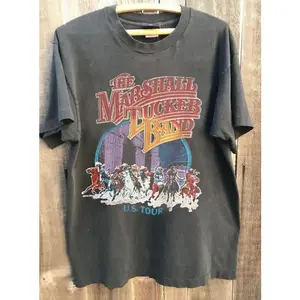 The Marshall Tucker Band Live In Concert Us Tour 70 Charcoal Unisex Shirt Wa3187