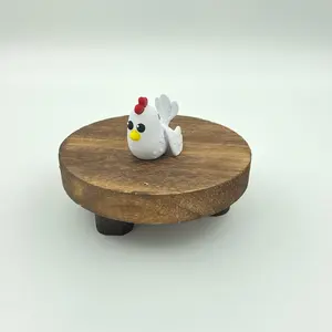 Cluckling Charm – 3D-Printed Farm Chicken Figurine (Aprox. 1.75” of Feathery Fun!)