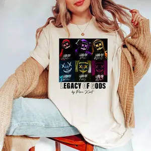 Legacy Of Gods Series Book Shirt, Legacy Of Gods Heathens Sweatshirt, Rina Kent Merch, Dark Romance Hoodie, Unisex Sweater Pullover Tee