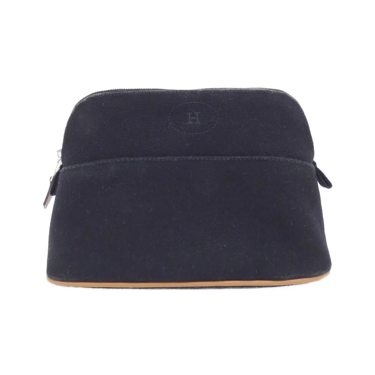 Pre-owned HERMÈS Canvas Small Leather Goods Hermes BolideMini Pouch