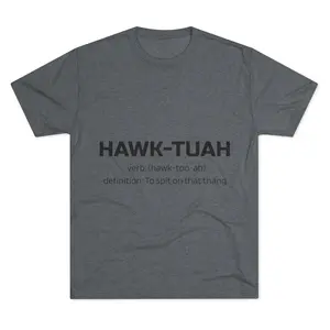 Unisex Tri-Blend Crew Tee Casual Fabric Menswear Man Vibe Top