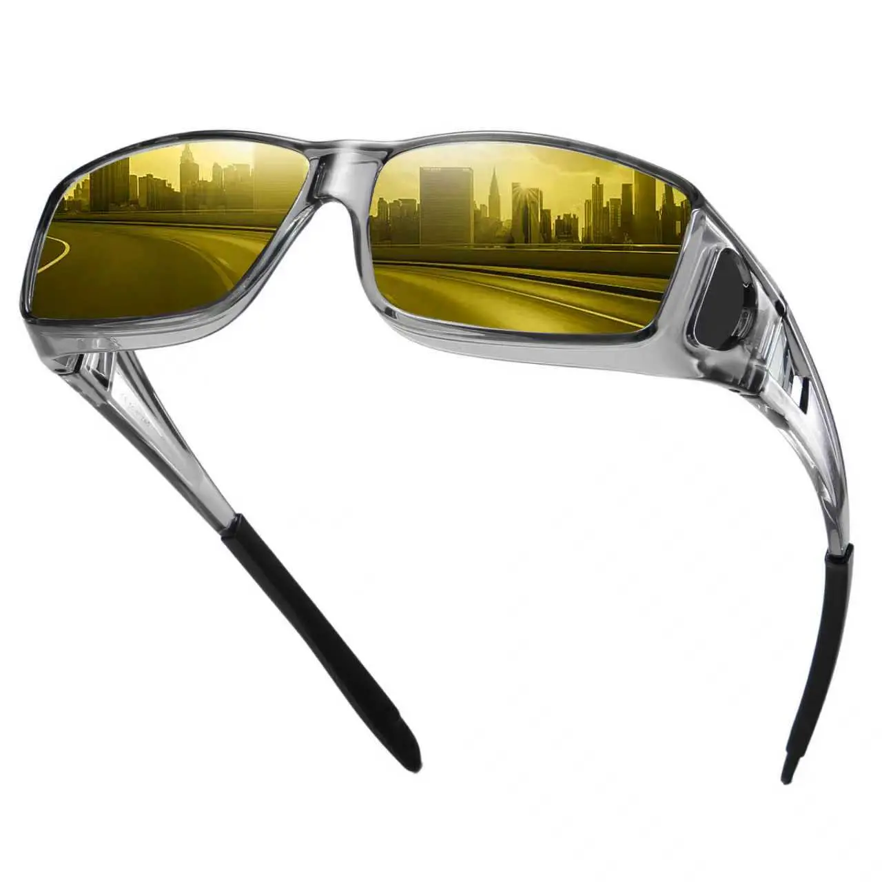 Grey Frame Night Vision Lens