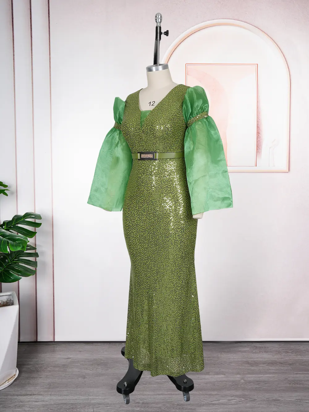 women's cotton shift dresses Kelly Green Cotton Mini Dress - Shift Dresses