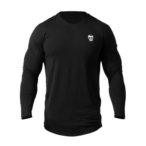 Gymreapers Men's Quick-Drying Performance Long Sleeve - Ultra-Soft, Moisture-Wicking Workout Shirt