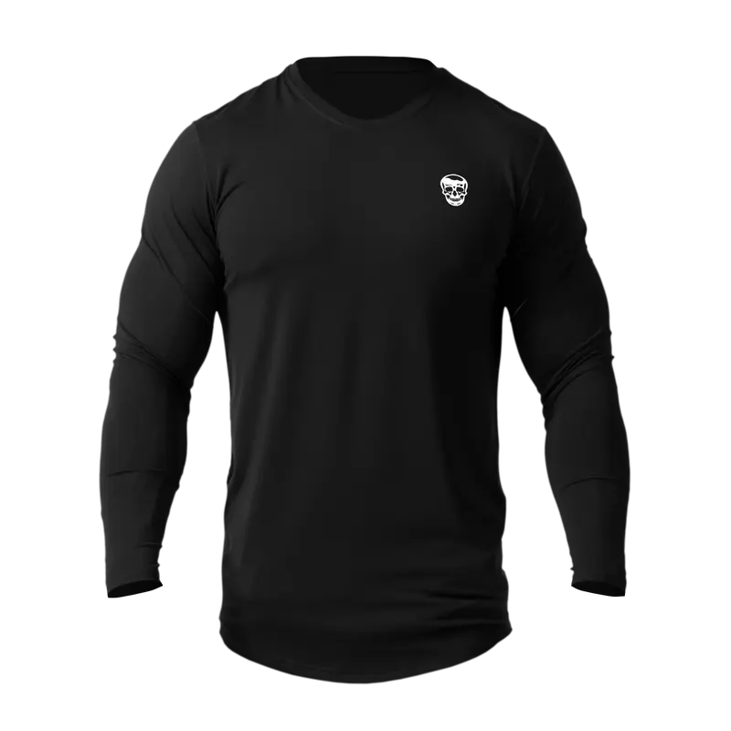 Gymreapers Men's Quick-Drying Performance Long Sleeve - Ultra-Soft, Moisture-Wicking Workout Shirt