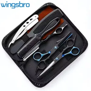 Hair Clipper Set, 1 Set Professional Hair Cutting Tool with Storage Bag, Hair Thinning Shears for Salon & Barber Shop & Home Use, Heatless Barber Haircut Kit, Hair Tools, Hair Cutting Kits