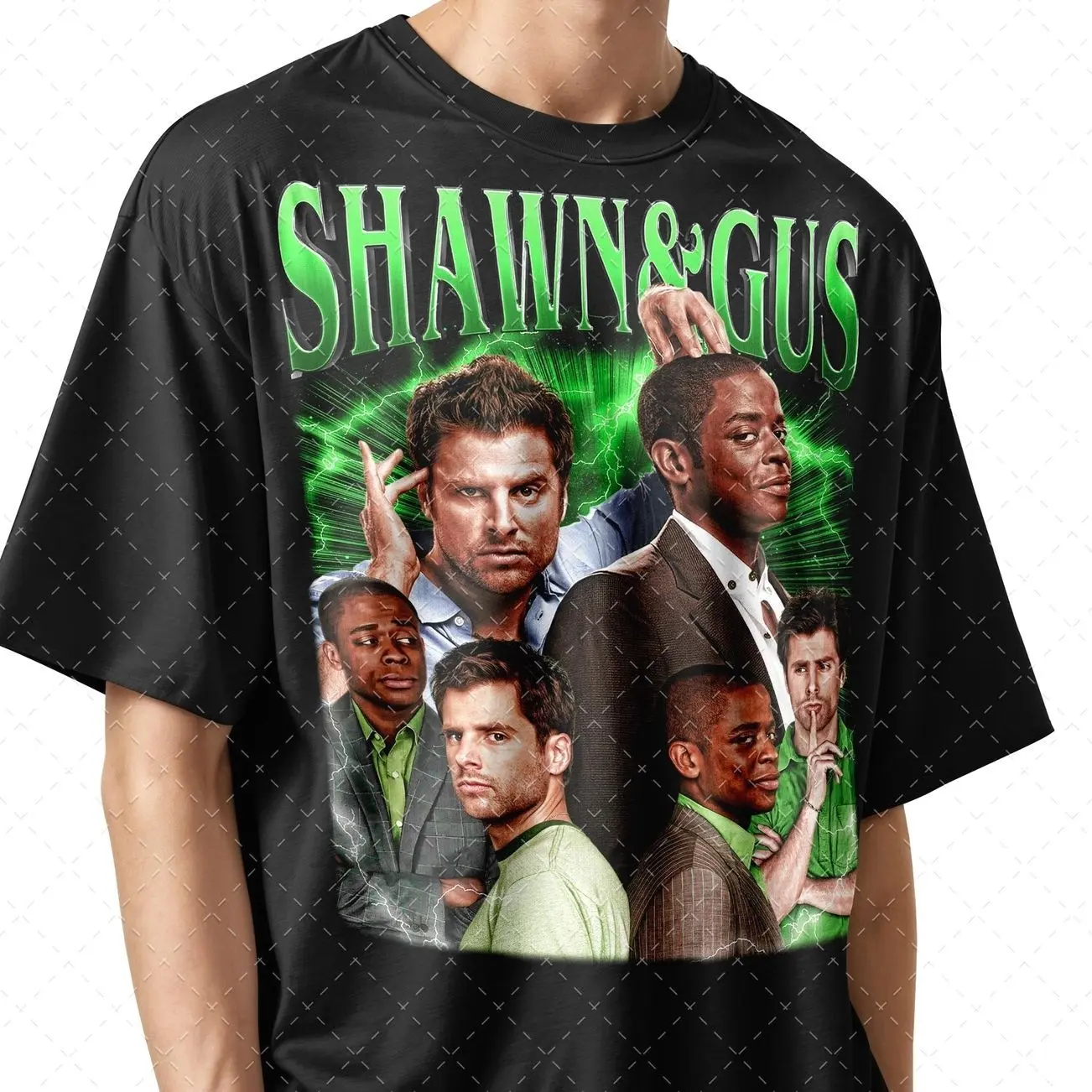 Vintage Shawn and Gus Shirt, Shawn and Gus Shirt for Fans, Psych Shirt Gift for Fans Shirt ID01