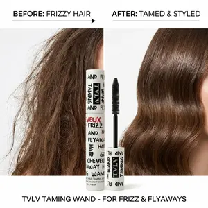 Taming Wand - 24H Frizz Control Anti-Flyaway Finishing Stick Portable Nourishing Hair Gel for All Types Travel-Friendly Instant Flyaway Tamer Compact Haircare
