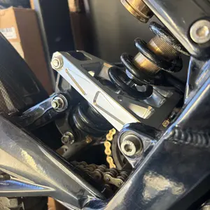 Rear Shock Absorbing Triangle Bracket for Surron Light Bee X S Rear Shock Suspension Triangle Linkage for Segway X160 X260 Surron Electric Dirt Bike Parts Reinforced Aluminum Motorcycle Accessories