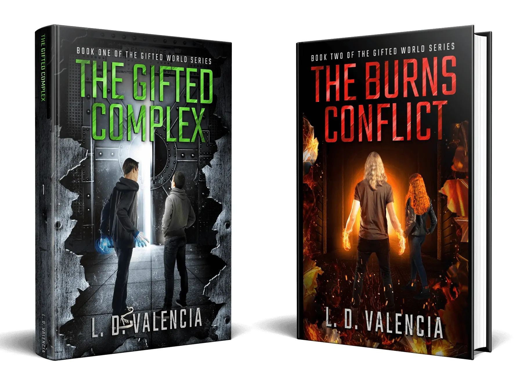 [Signed] Book One and Two of The Gifted World Bundle