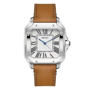 Santos Mod - BROWN (LEATHER STRAP)