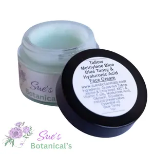 Tallow Methylene Blue, Blue Tansy & Hyaluronic Acid Face Cream