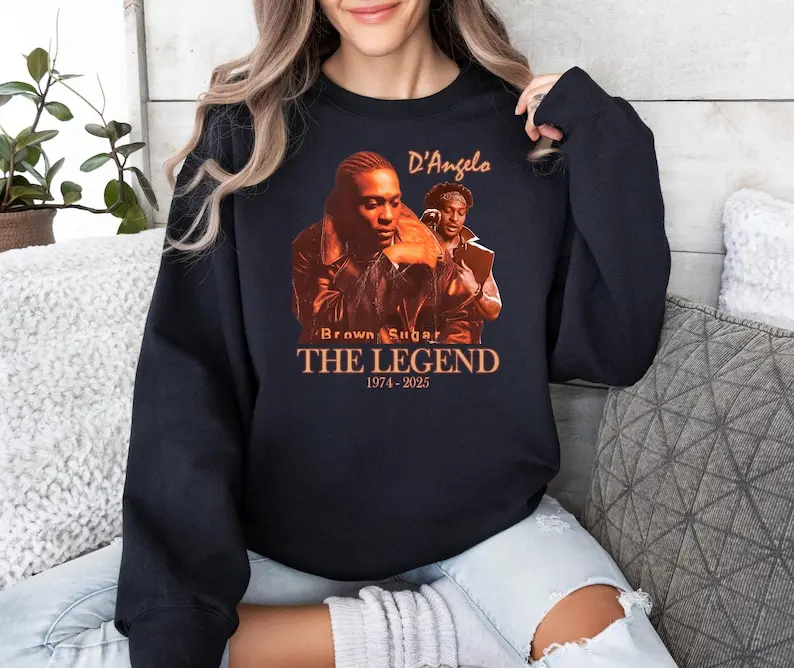 D'Angelo Brown Sugar Album Sweatshirt, 90s Retro R&B Tee