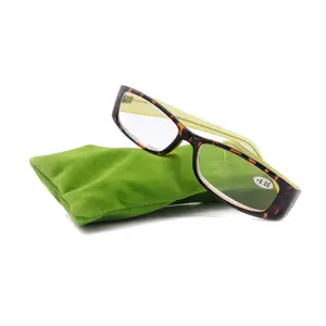 All Favorite, (Premium) Reading Glasses High End Fashion Reader Rectangular Style (Lime Green, Tortoise Brown) +4 +4.5 +5 +6 NY Fifth Avenue Unisex Lightweight