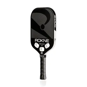 AERO BLADE 1.19 Patent Pending Toolless Customized Dampener Face Weighting System Pro Pickleball Paddle by ROKNE