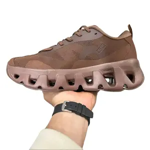 Versatile Sporty Sneakers - Soft Suede Upper & Airy Structure for Travel & Gym