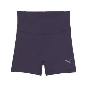 PUMA Womens Shapeluxe Athletic Shorts Casual Bottoms Casual - Purple