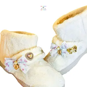 Fancies / Blue Floral Victorian Edit / Handmade Clog Charms / Fancy Clog Charms /  Shoe Charms / Customizable Accessories / Shoe Decoration / Charms for Clog Style Footwear / Cute Clog Charms
