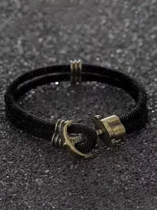 Boho Style Handmade Anchor Bracelet, Durable Rope Design, Perfect Gift for Family & Friends, Ideal for Birthdays & Holidays