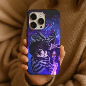 Obanai Iguro Snake Hashira Action Phone Case, Demon Slayer Battle Scene Anime Cover, Cool Sword Fighting Protective Case for Anime Lovers