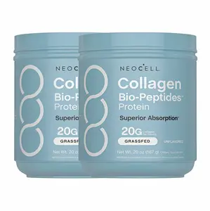 2 Pack NeoCell Collagen Peptides Powder 20oz - Grassfed Protein Supplement HG- Advanced with 18 Essential Amino Acids