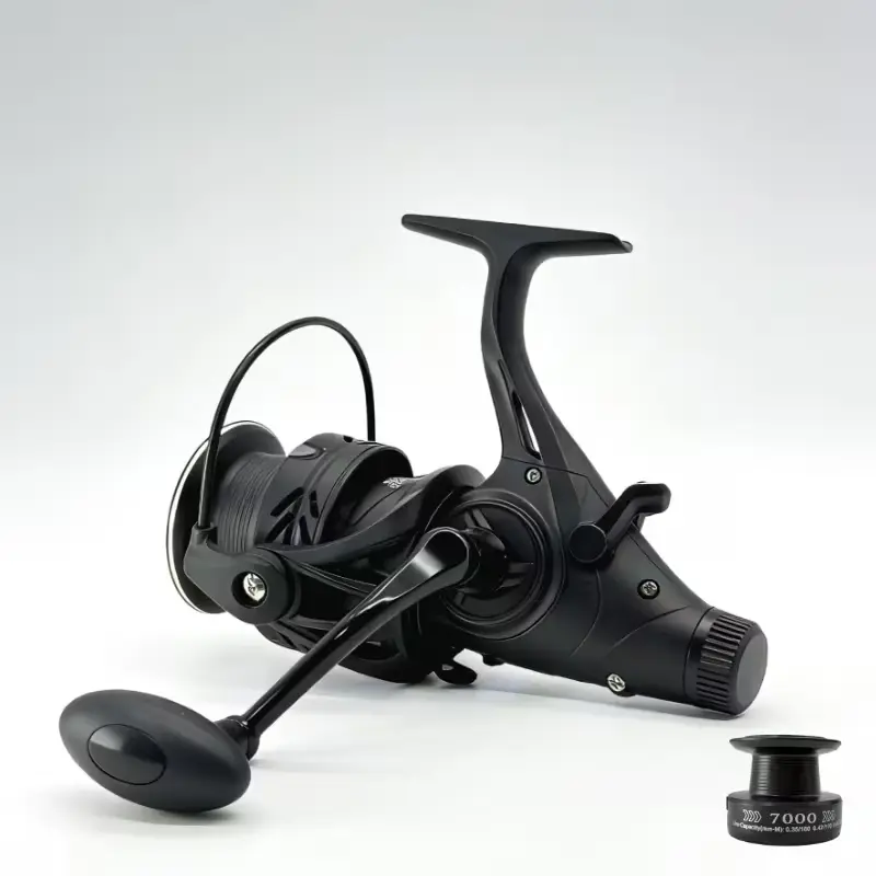 TRONMER 6000/7000 Spinning Fishing Reel with Spare Spool, 15KG Max Drag  5+1BB Smooth Long Casting Reel, Saltwater Resistant Surf Fishing Boat Fishing  Reel for Big Game - TikTok Shop