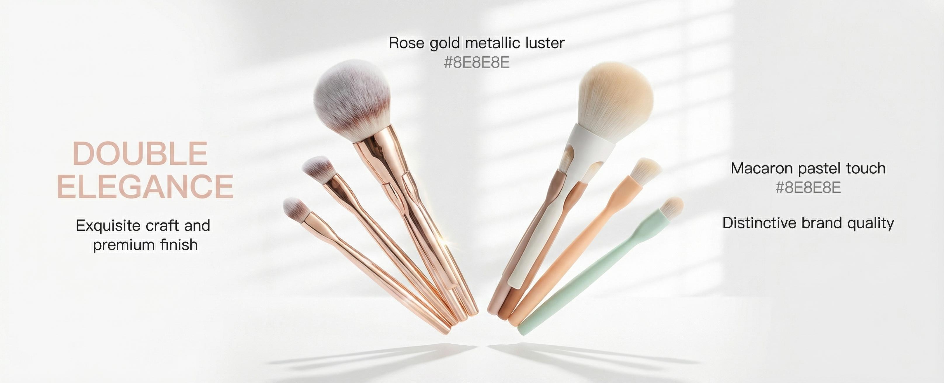 4-in-1 Magnetic Travel Makeup Brush Set – Ultra Soft Synthetic Bristles for Flawless Powder & Cream Application – Compact Portable Beauty Tool for On-the-Go makeup brushes set